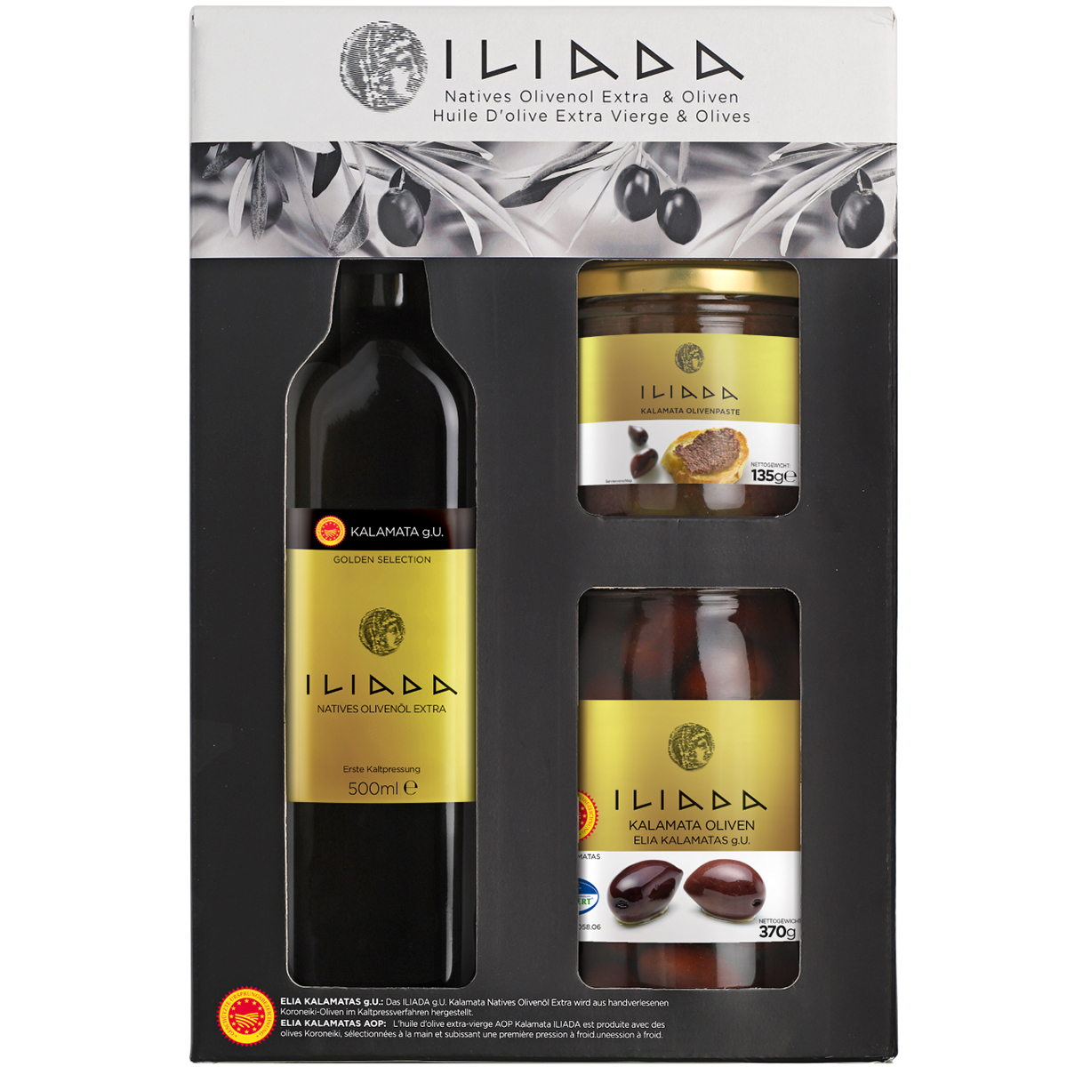 Iliada Gold Geschenkbox (3er Set) Agro Vim