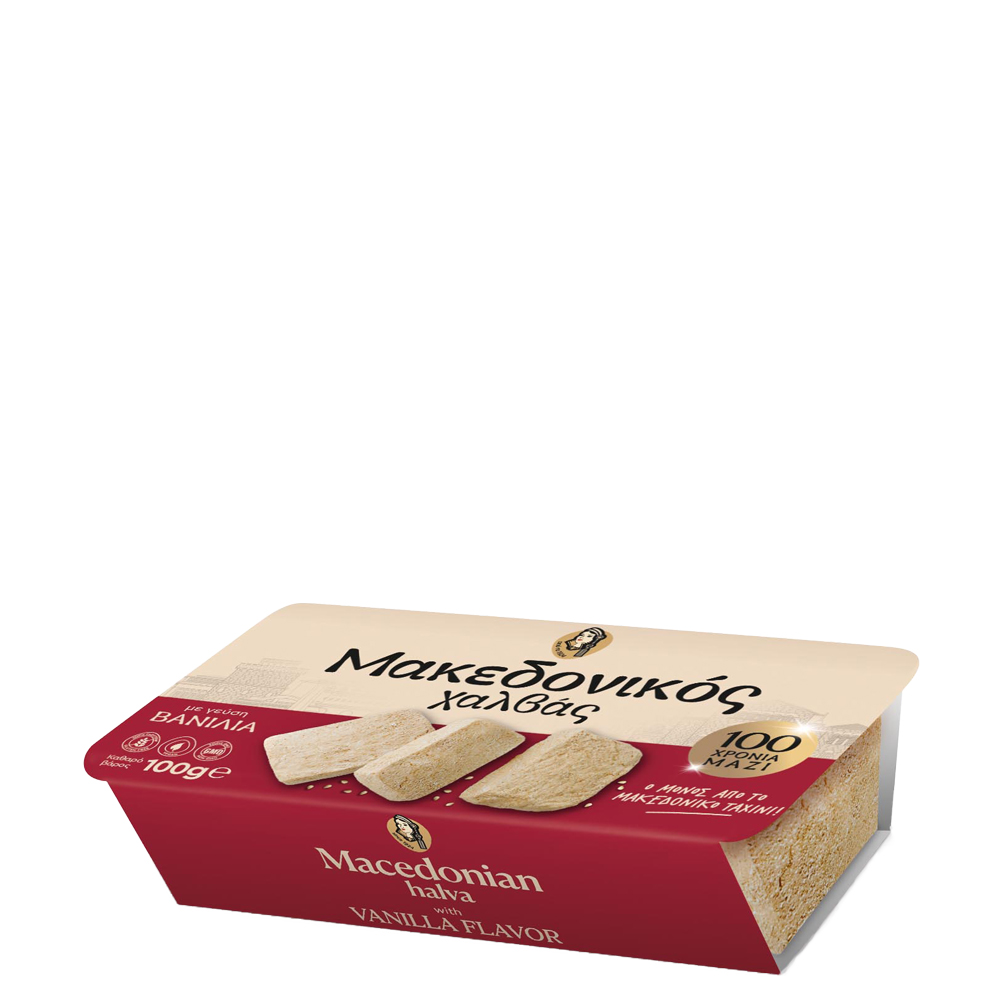 Halvas Makedonikos Vanille (100g) Haitoglou