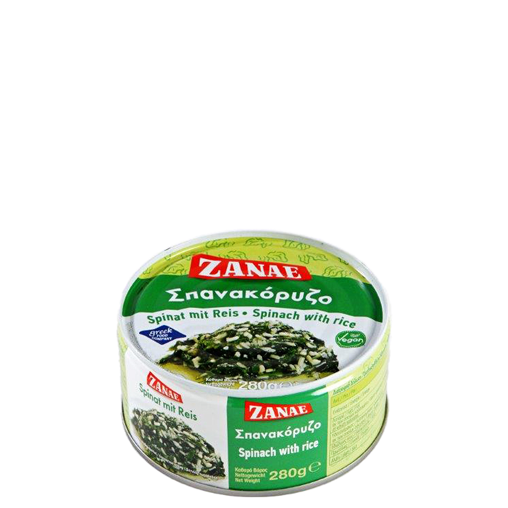 Spinat mit Reis (280g) Zanae