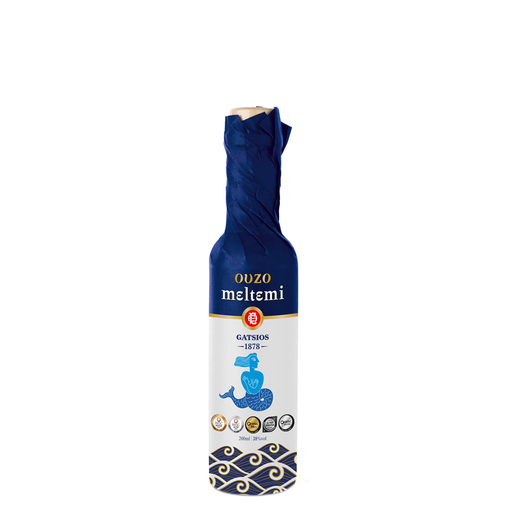 Ouzo Meltemi (200ml/38%) Gatsios