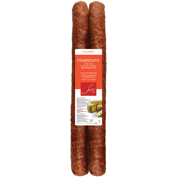 Bauernwurst mit Graviera (350g) Sary