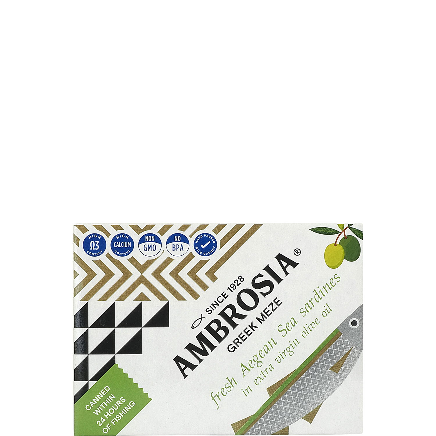 Sardinen in Olivenöl (95g) Ambrosia