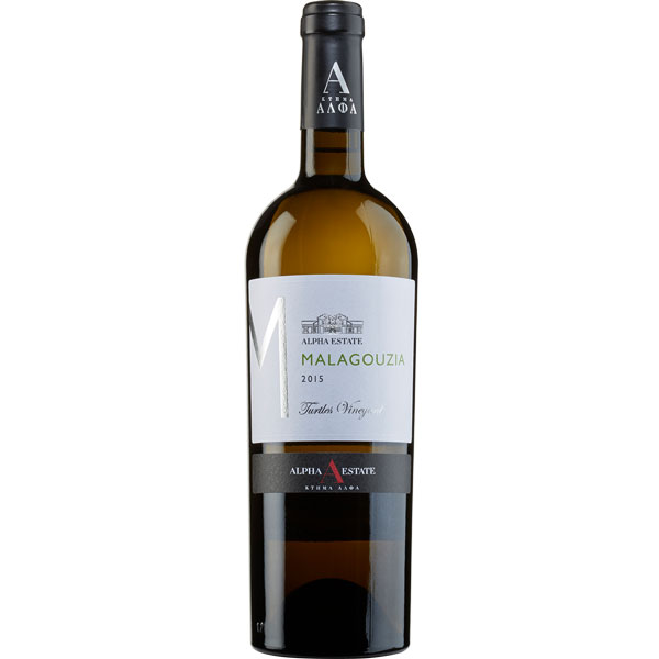 Malagouzia Weiß trocken (750ml) Alpha Estate