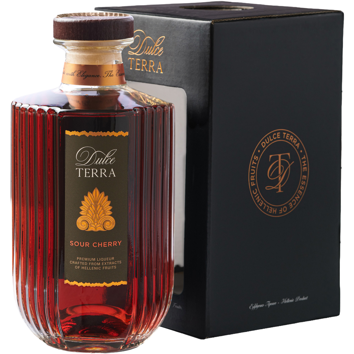 Likör Sour Cherry (700ml) Dulce Terra mit Box