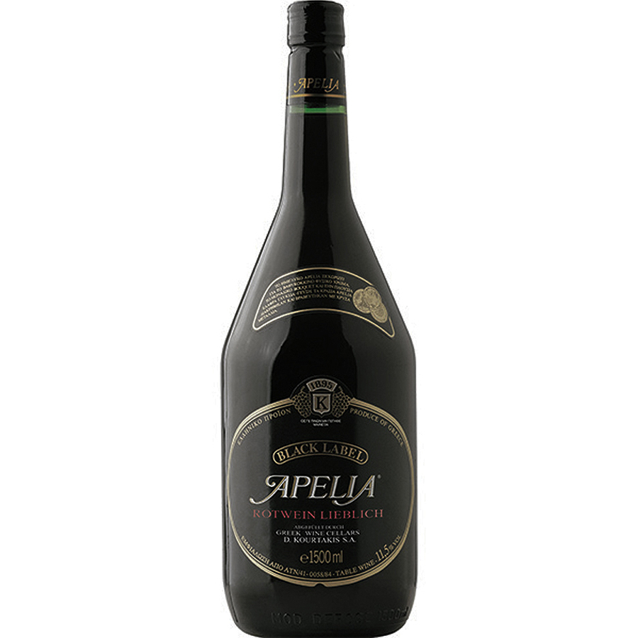Imiglykos Rot Apelia Black Label (1,5L) Kourtaki