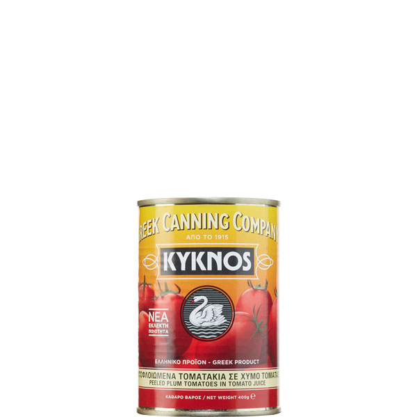 Geschälte Tomaten (400g) Kyknos