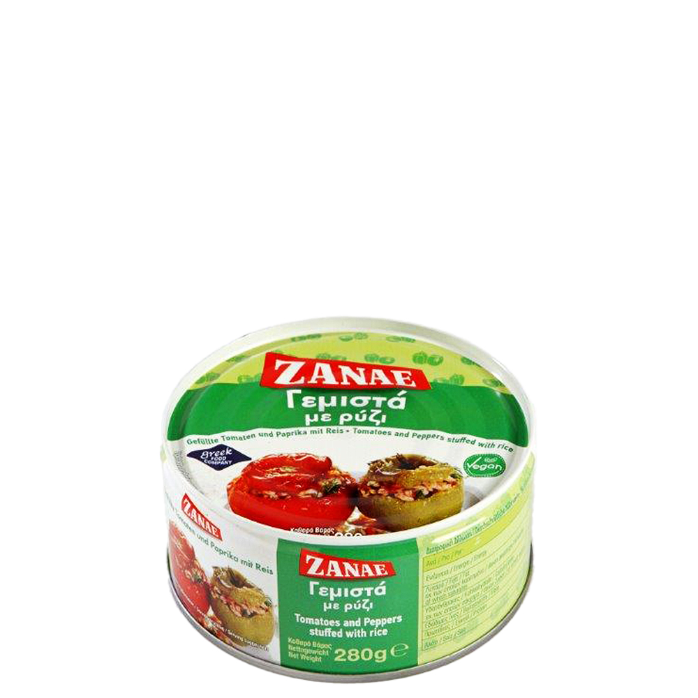 Gefüllte Tomaten und Paprika mit Reis (280g) Zanae