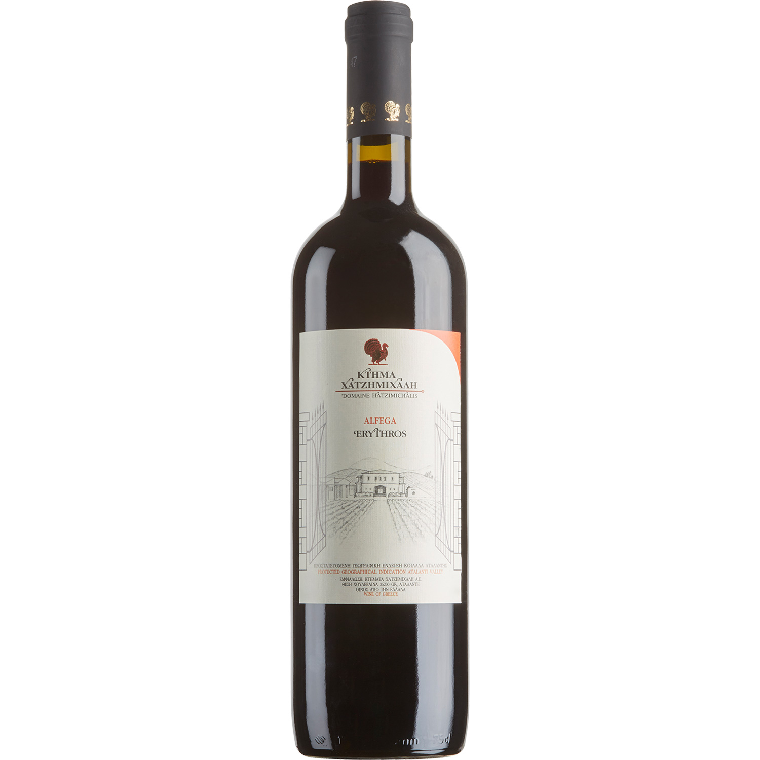 Alfega Erythros Rot trocken (750ml) Hatzimichalis