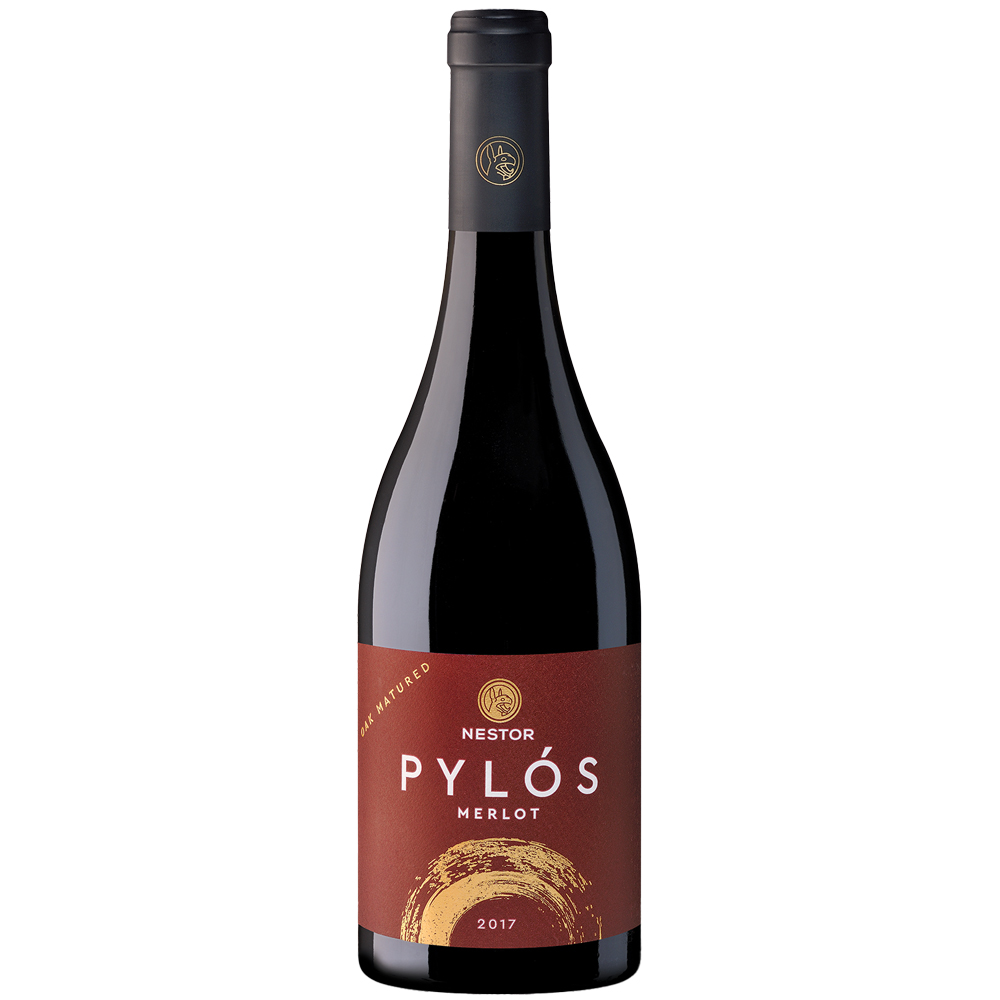 Merlot Rot Pylos (750ml) Nestor