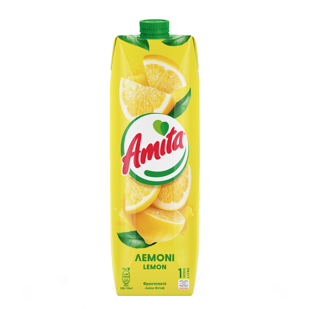 Zitronensaftgetränk 12% (1000ml) Amita