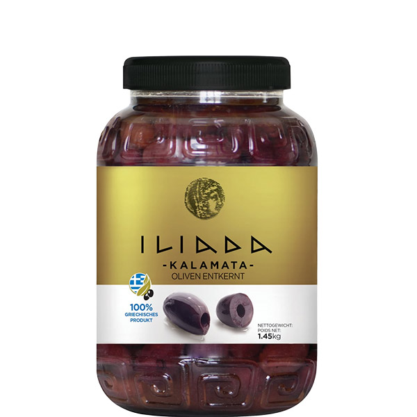Oliven Kalamata ohne Kern Iliada (800g) Agro Vim