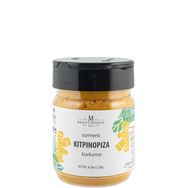 Kurkuma gemahlen (120g) Bagatzounis 