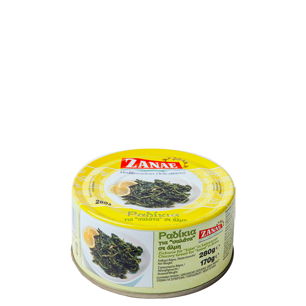 Zichorie in Salzwasser Radikia (280g) Zanae 
