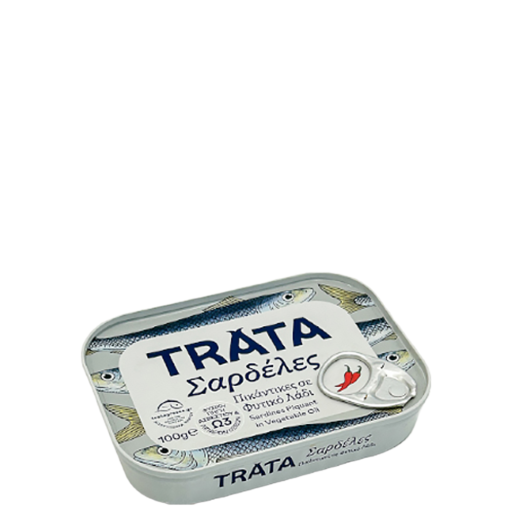 Sardinen in pikanter Sauce (100g) Trata