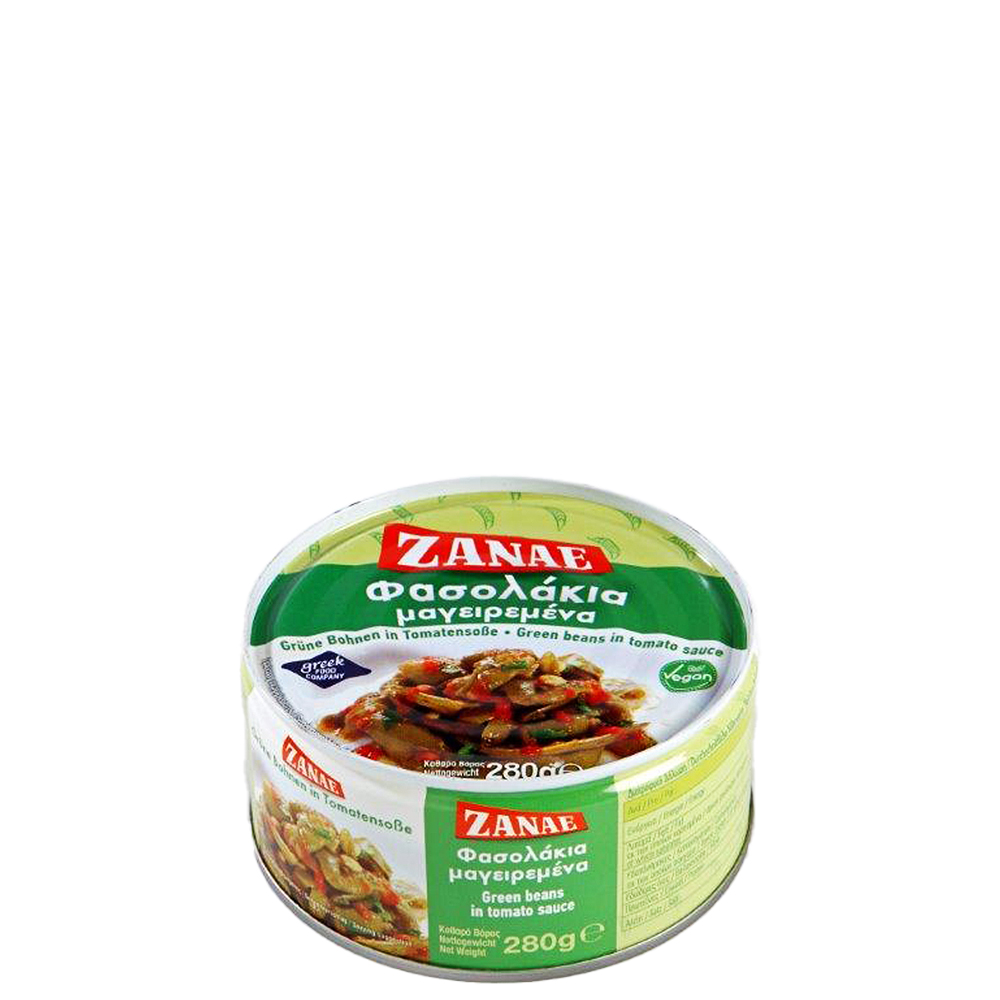 Grüne Bohnen in Tomatensauce Fasolakia (280g) Zanae