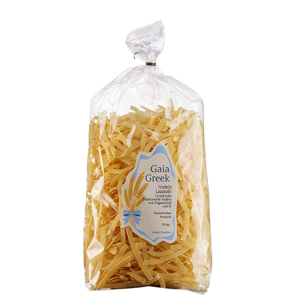 Nudeln Lazanaki mit Ziegenmilch (500g) Gaia Greek