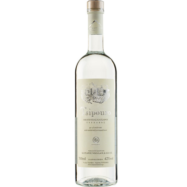 Tsipouro Tirnavou mit Anis (700ml) Katsaros