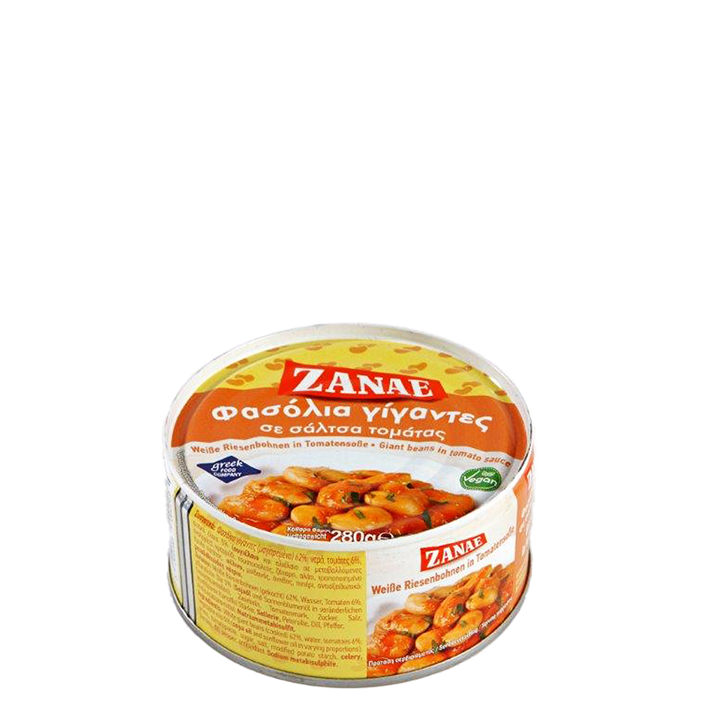 Butterbohnen in Tomatensauce (280g) Zanae