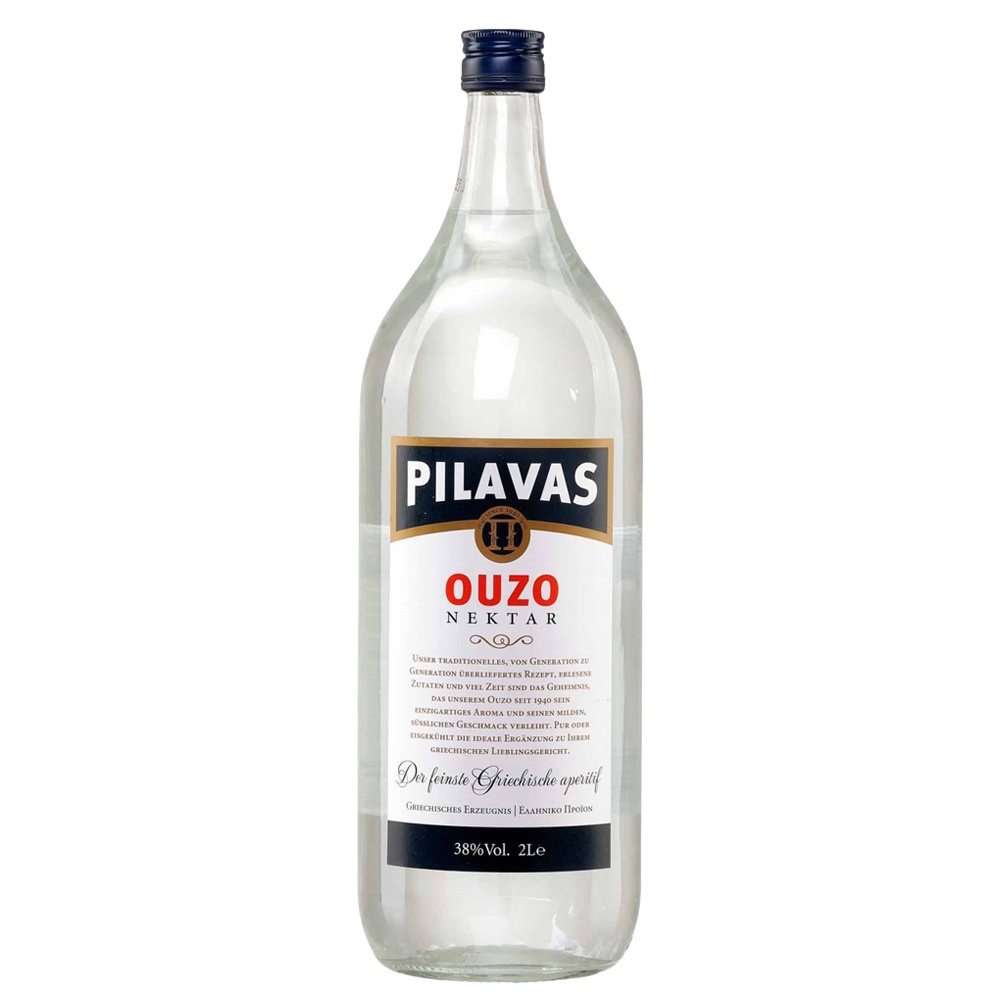 Ouzo Nektar Normal (2 Liter) Pilavas