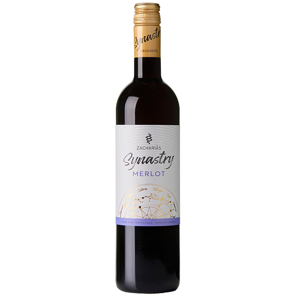 Synastry Merlot Rot trocken (750ml) Zacharias